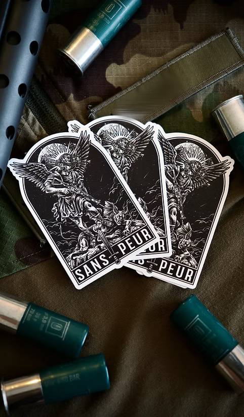 Tactical St. Michael Sticker