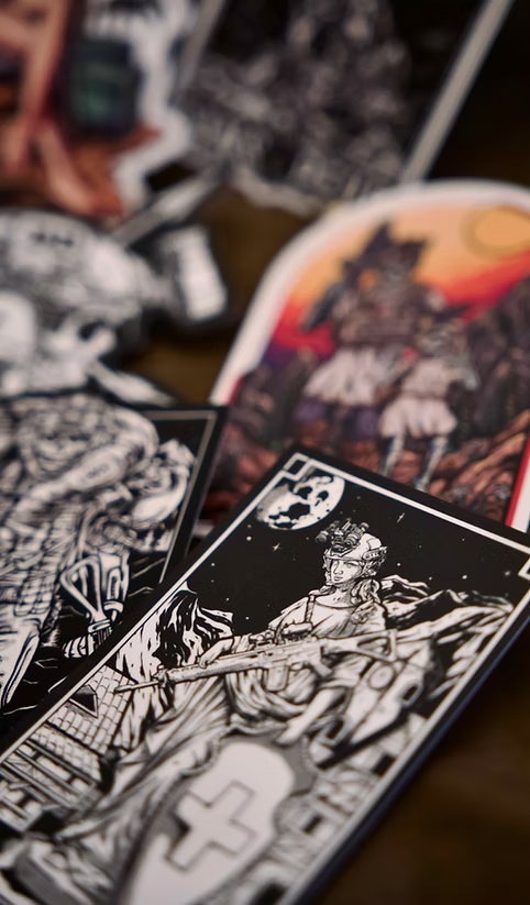 BattleBrothers Sticker Set