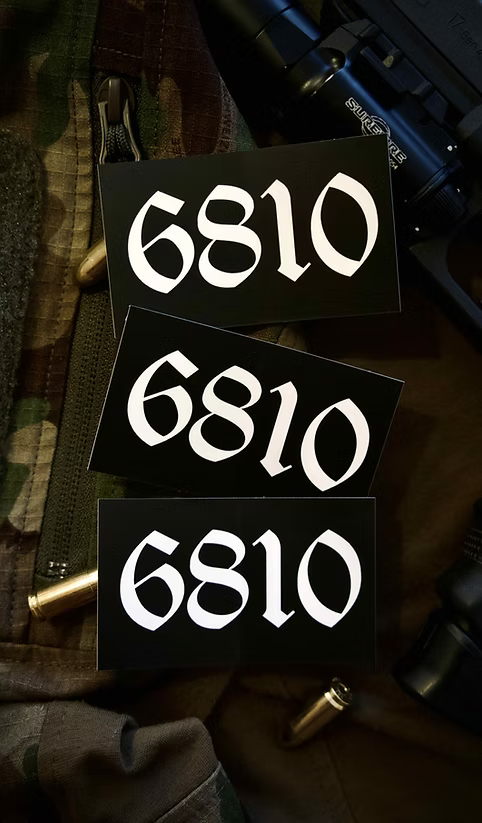 6810 Sticker
