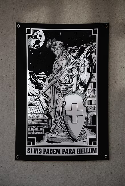 Drapeau tactique Helvétie