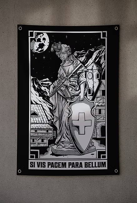 Drapeau tactique Helvétie