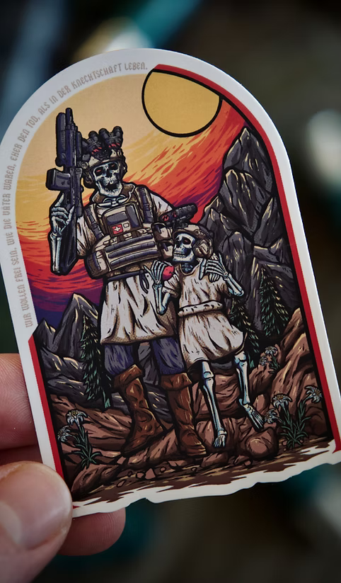 Tactical Tell Sticker