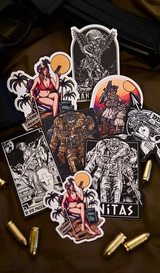 BattleBrothers Sticker Set