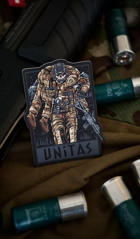 Unitas Sticker